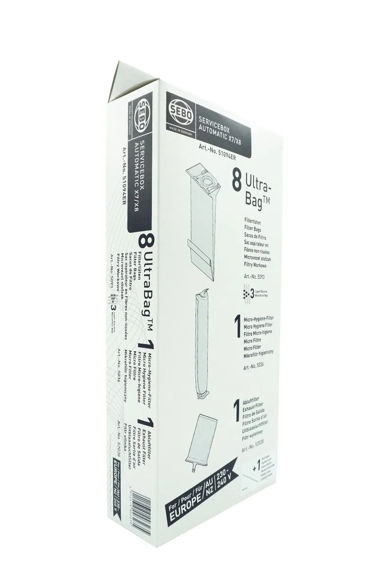 SEBO 51094ER Caja de servicio para X7 y X8